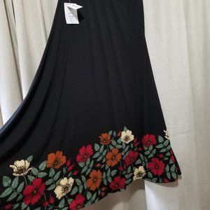 Lularoe Maxi XL boho skirt dipped